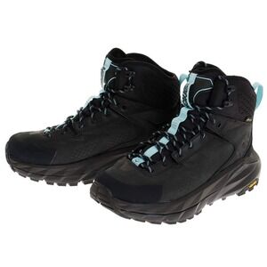 Hoka Kaha GTX Women's Hiking Trekking Boots Black/Antiqua Sand NIB - Size 7.5